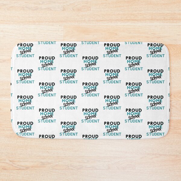 Item preview, Proud Home School Student Blue and Black designed and sold by Archer25.