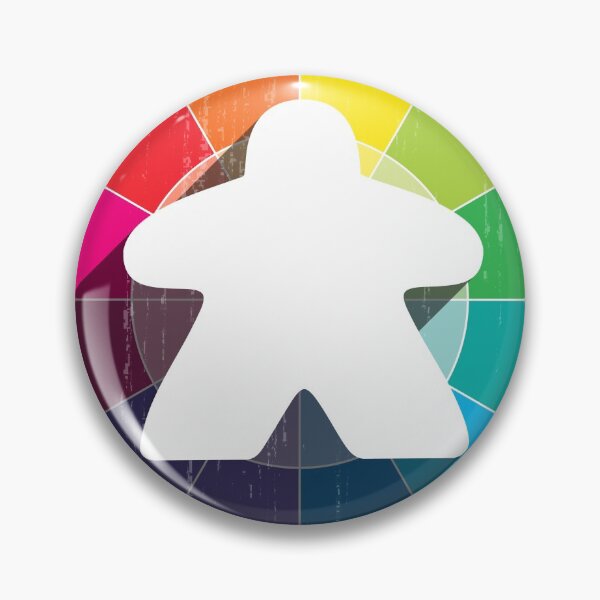 Item preview, Full Spectrum Meeple designed and sold by mitchmistake.