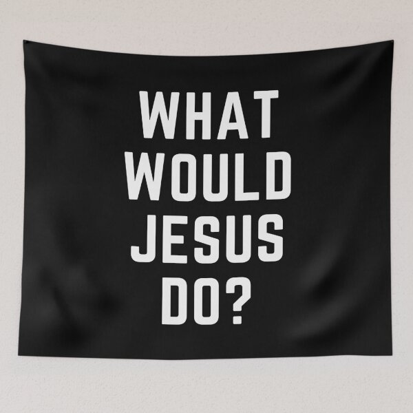Item preview, What Would Jesus Do? (White) designed and sold by OneCherubim.