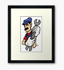 Mario Framed Print