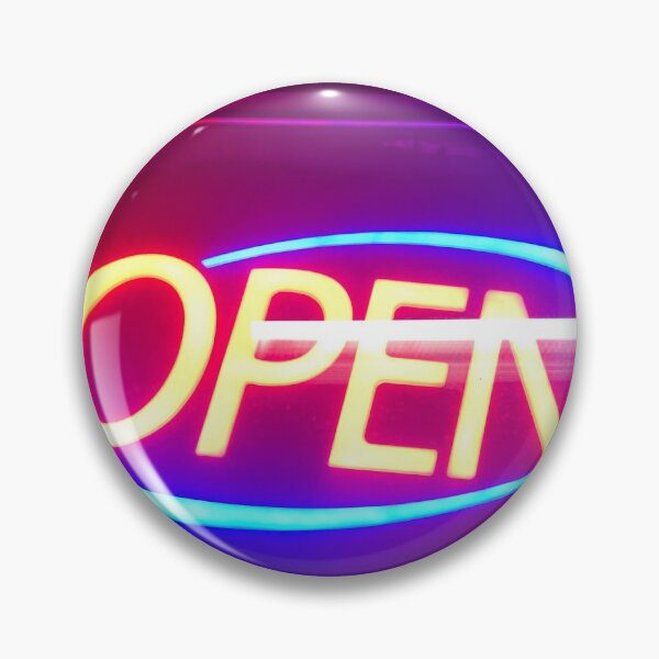 Item preview, Neon Open Sign We're Open tonight for Fun designed and sold by prohockeylabs.