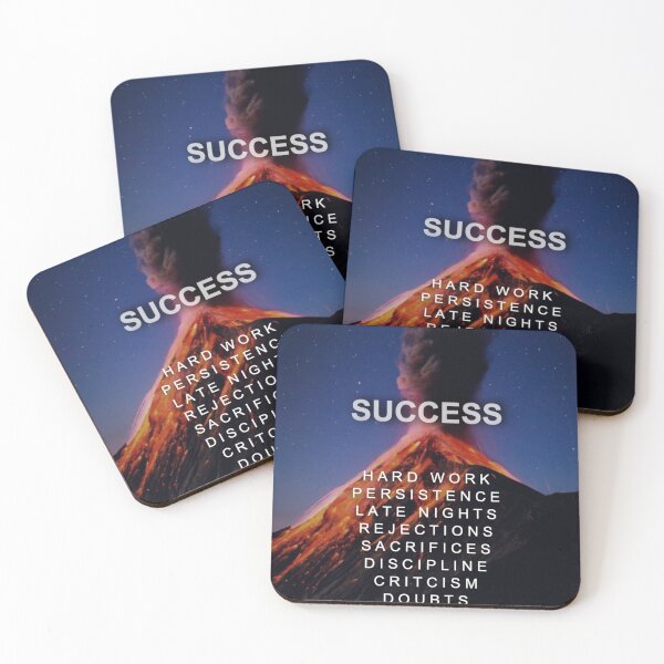 Item preview, 'Success Volcano' Life & Entrepreneurship Motivation designed and sold by ZoomOutlet.
