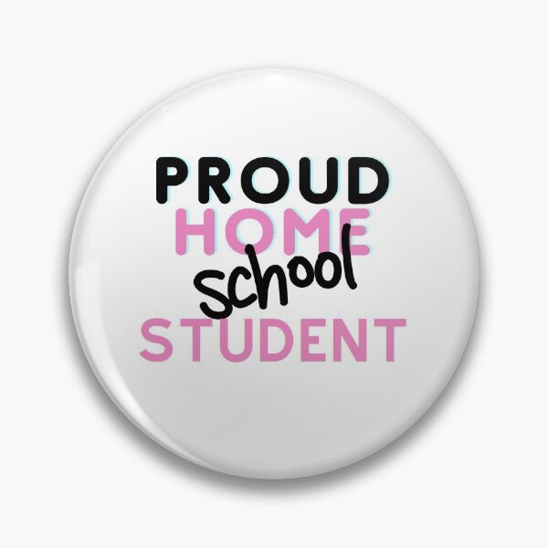 Item preview, Proud Home School Student Pink and Black designed and sold by Archer25.