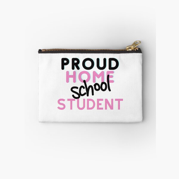 Item preview, Proud Home School Student Pink and Black designed and sold by Archer25.
