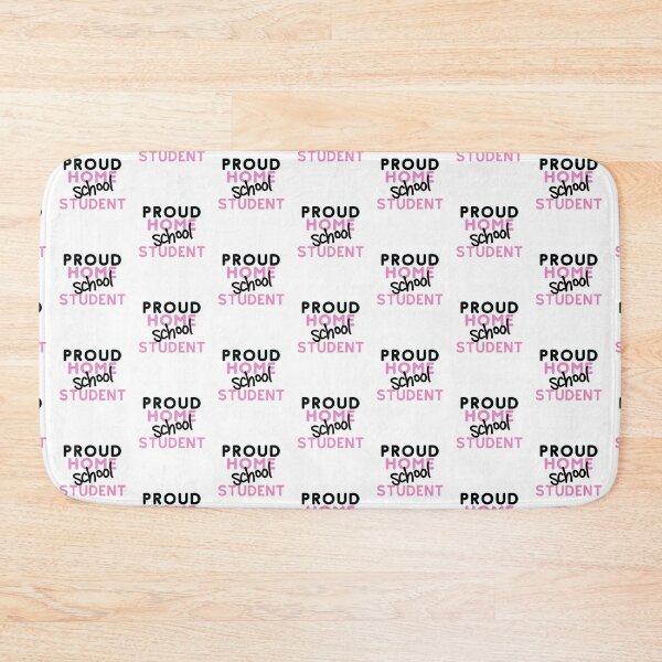 Item preview, Proud Home School Student Pink and Black designed and sold by Archer25.