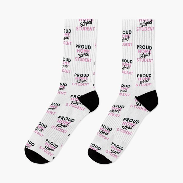 Item preview, Proud Home School Student Pink and Black designed and sold by Archer25.
