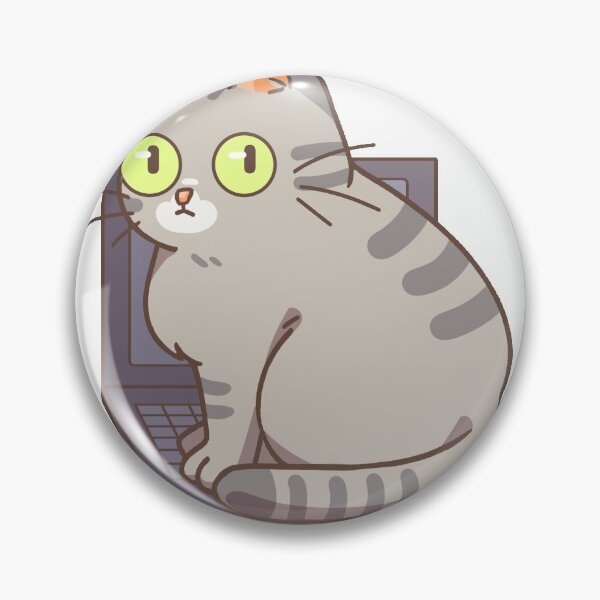 Artikelvorschau, Katze auf Laptop entworfen und verkauft von ImpulsiveToby.