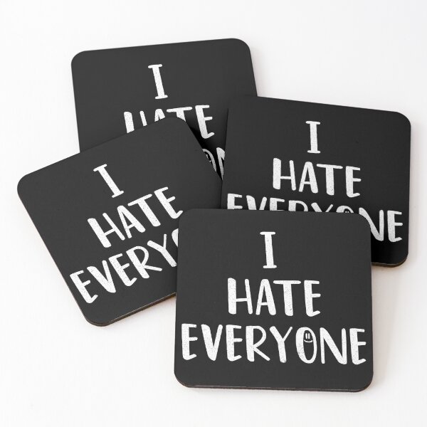 Item preview, I Hate Everyone designed and sold by Koi-Art.