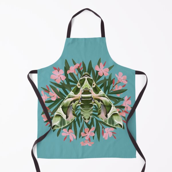 Item preview, Oleander Hawkmoth with Oleander designed and sold by Entomologize.
