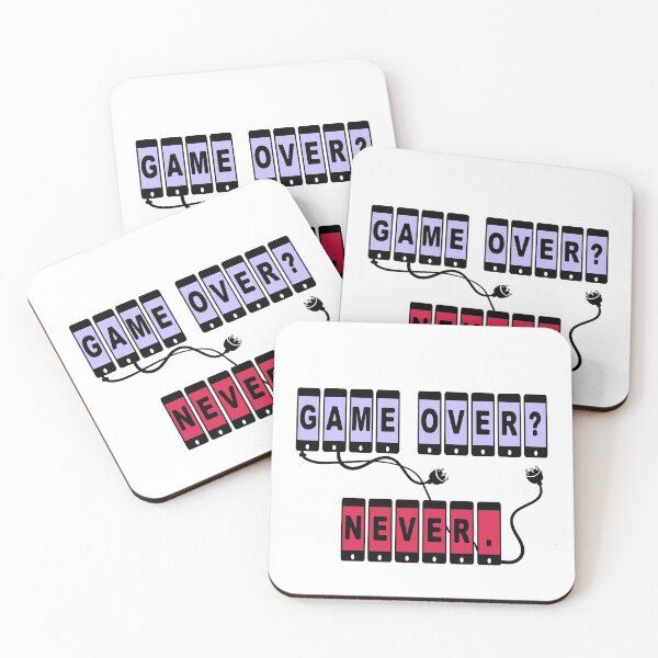 Item preview, Game over? Never designed and sold by Bootyfreeze.