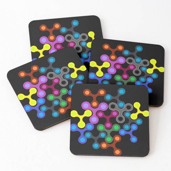 Item preview, Cute colorful fidget spinner  designed and sold by Moltotal.