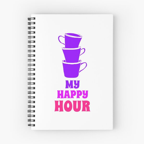Item preview, Coffee my happy hour designed and sold by HumanwreckageRB.