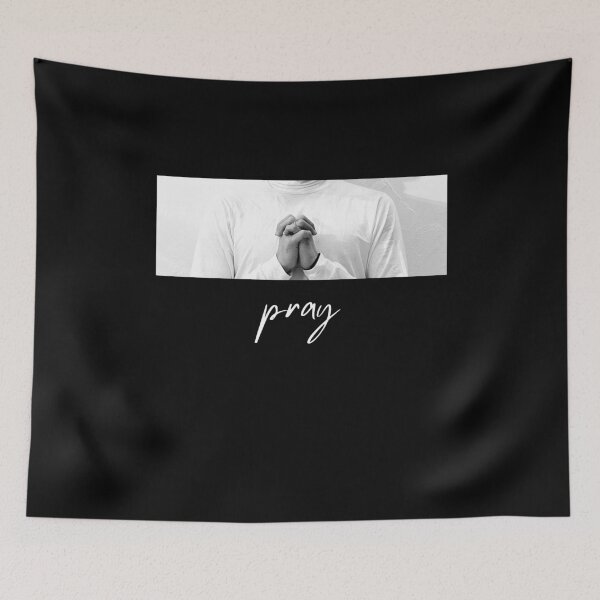 Item preview, Praying Hands Pray (White) designed and sold by OneCherubim.