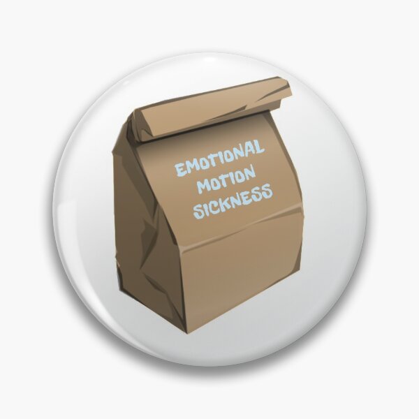 Item preview, motion sickness - phoebe bridgers song sticker !!! (light blue)  designed and sold by mass-stickers.