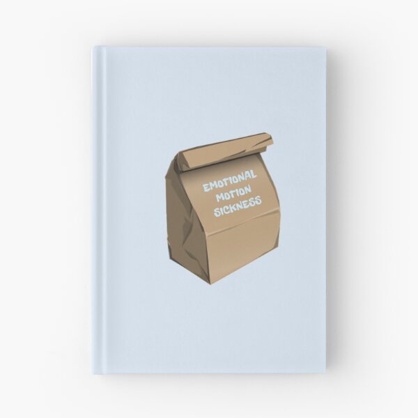 Item preview, motion sickness - phoebe bridgers song sticker !!! (light blue)  designed and sold by mass-stickers.