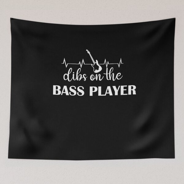 Item preview, Dibs on the BASS player for guitar player designed and sold by 0umStore.