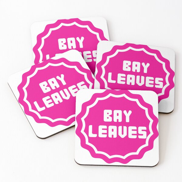 Item preview,  Jar Label Pink Bay Leaves designed and sold by yurahbom.