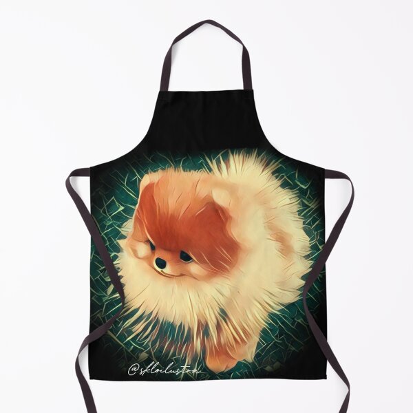 Item preview, Cute Pomeranian designed and sold by Skloilustra.