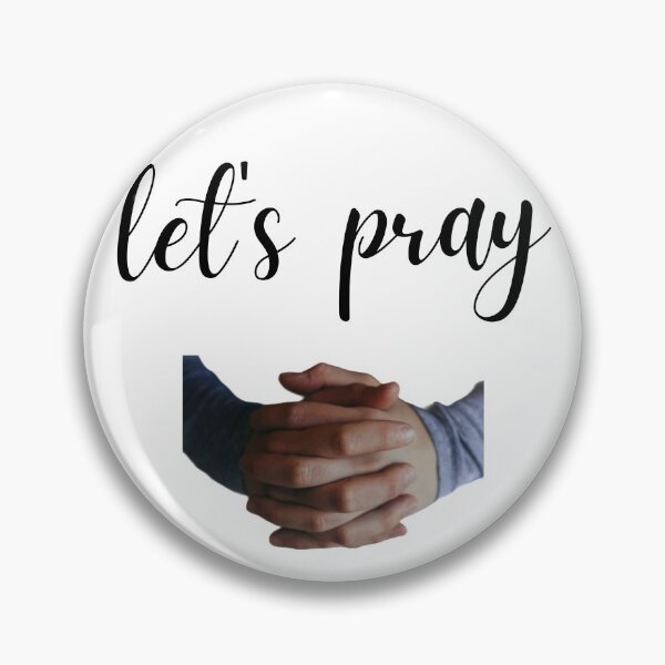 Item preview, Let's Pray (Black) designed and sold by OneCherubim.