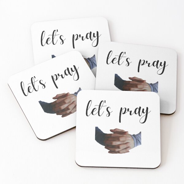 Item preview, Let's Pray (Black) designed and sold by OneCherubim.