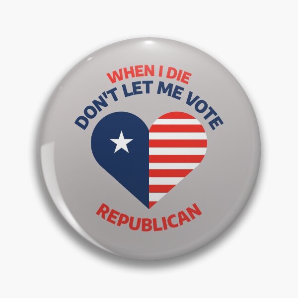 Item preview, When I Die Don't Let Me Vote Republican designed and sold by AGhostOfAChance.