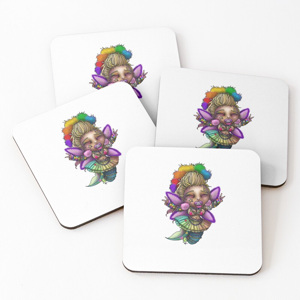 Item preview, Coasters (Set of 4) designed and sold by Popkill.