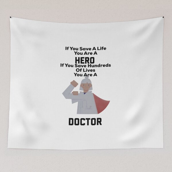 Item preview, Doctors Are Heroes designed and sold by UncleStuScience.