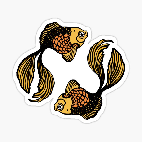 Sushi Yin Yang Sticker