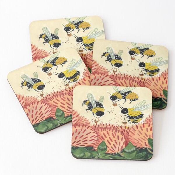 Item preview, Hard Working Beess designed and sold by cutehappiness.