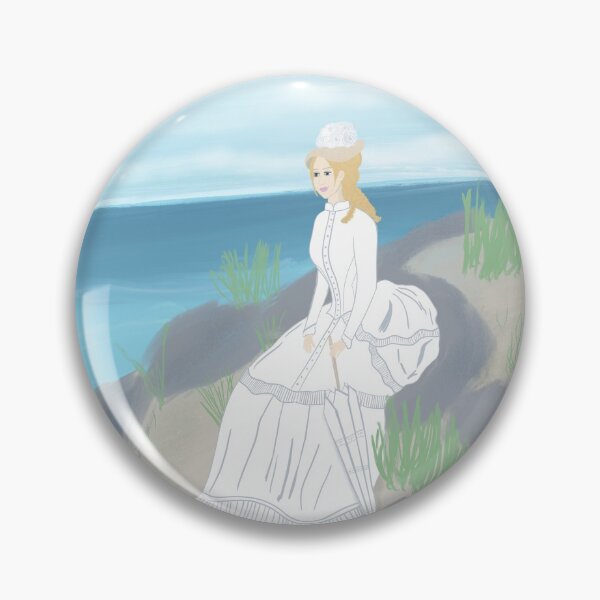 Item preview, Victorian Lady By The Sea designed and sold by VintageCottage.