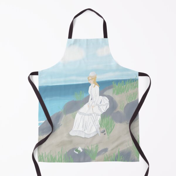 Item preview, Victorian Lady By The Sea designed and sold by VintageCottage.