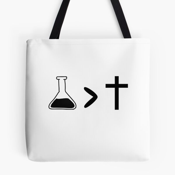 Item preview, Science Over Religion – Science Lover designed and sold by Presto Prints Design.