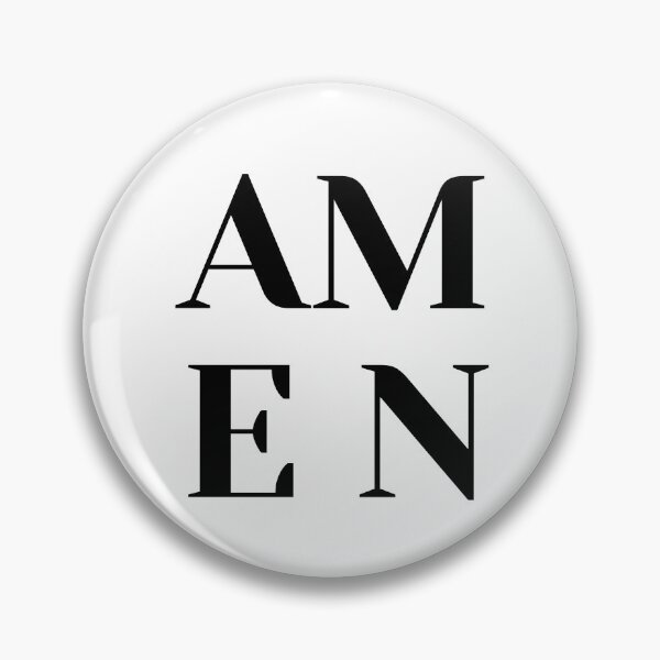 Artikelvorschau, AMEN (schwarz) entworfen und verkauft von OneCherubim.