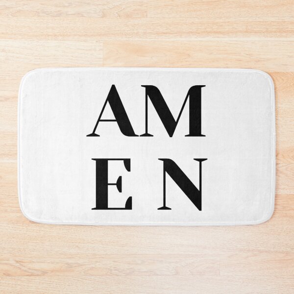 Item preview, AMEN (Black) designed and sold by OneCherubim.