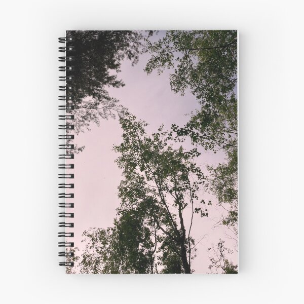 Item preview, Trees and pink sunset  designed and sold by dohi-art.