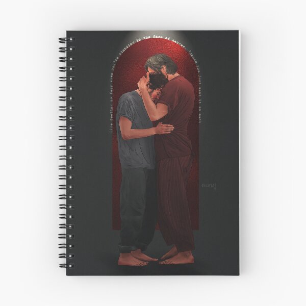 Item preview, Like feeling no fear Hannigram poster designed and sold by eksarbel.