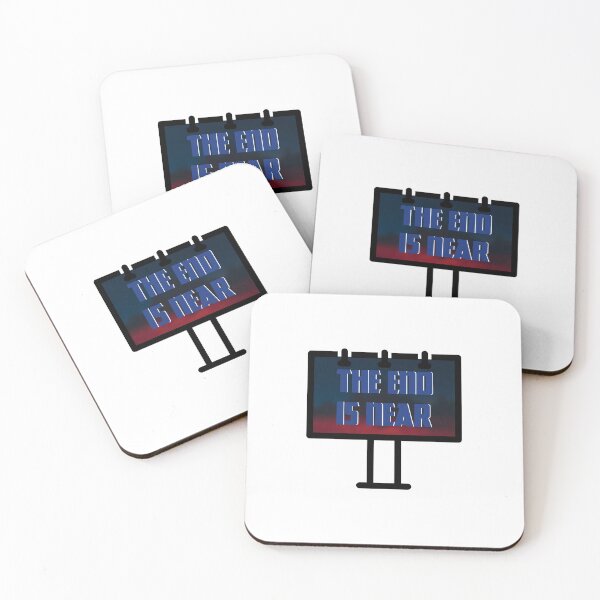 Item preview, i know the end - phoebe bridgers song sticker !!! (navy) designed and sold by mass-stickers.