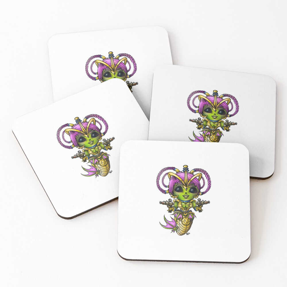 Item preview, Coasters (Set of 4) designed and sold by Popkill.
