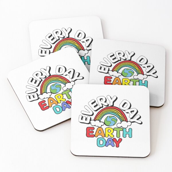 Item preview, Every Day, Earth Day, Be Good to Gaia, The Sun Makes Me Happy, Earth day same Day  designed and sold by RisingFrequency.