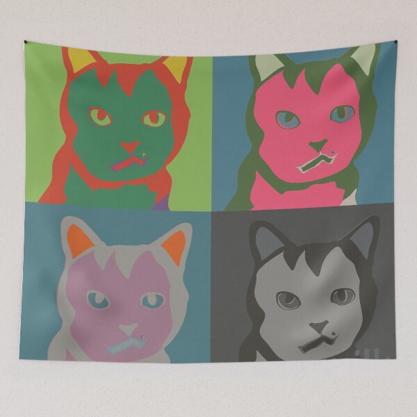Item preview, Milk and Andy Warhol, homage, pop art. designed and sold by dadamda.