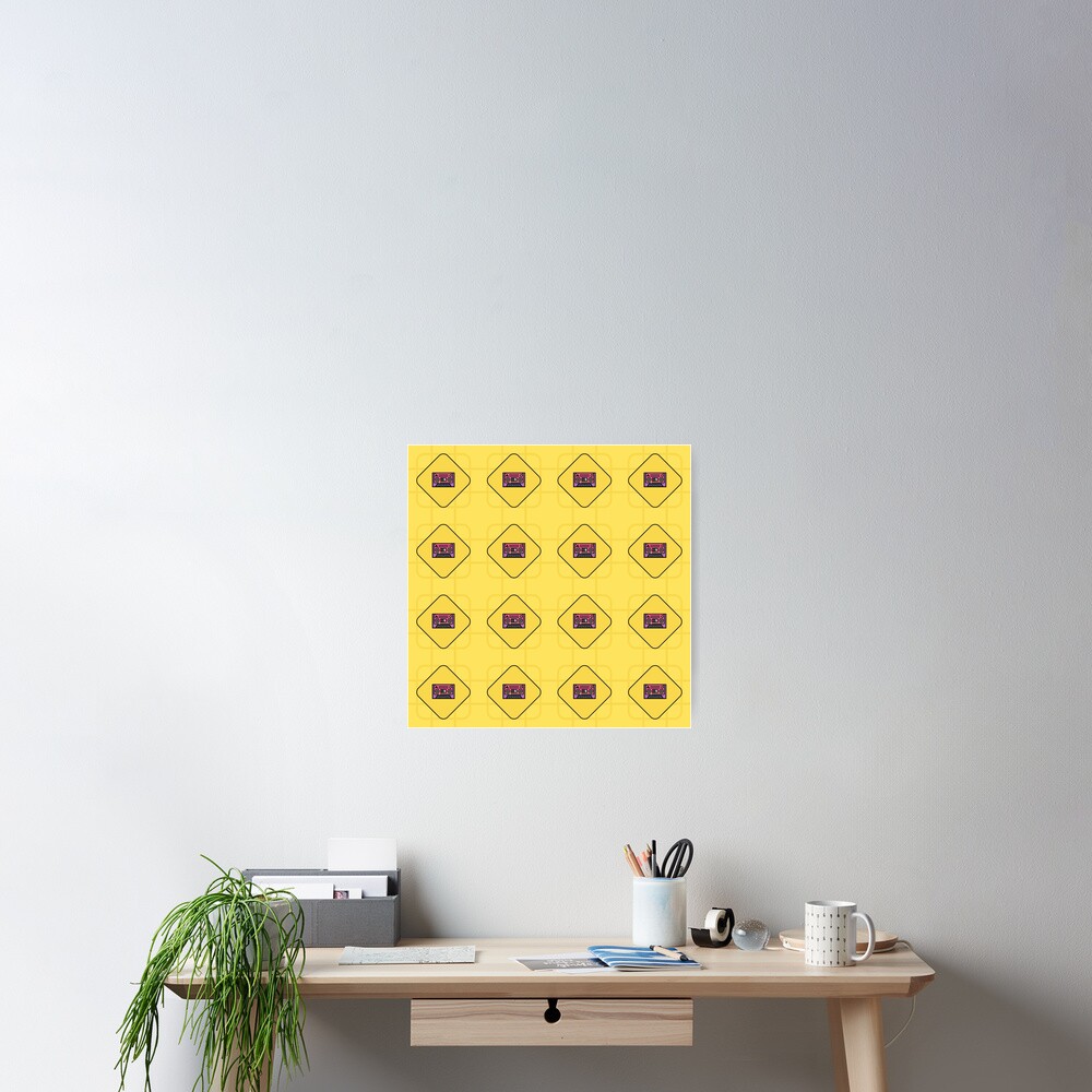 Vista previa del artículo con la obra «Póster», diseñado y vendido por smilesharks.