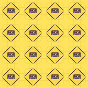 Imagen de la obra Cassette pattern de smilesharks