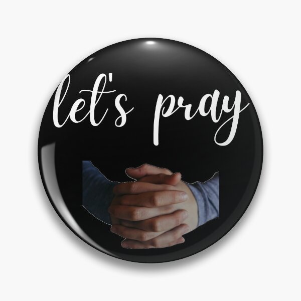 Item preview, Let's Pray (White) designed and sold by OneCherubim.