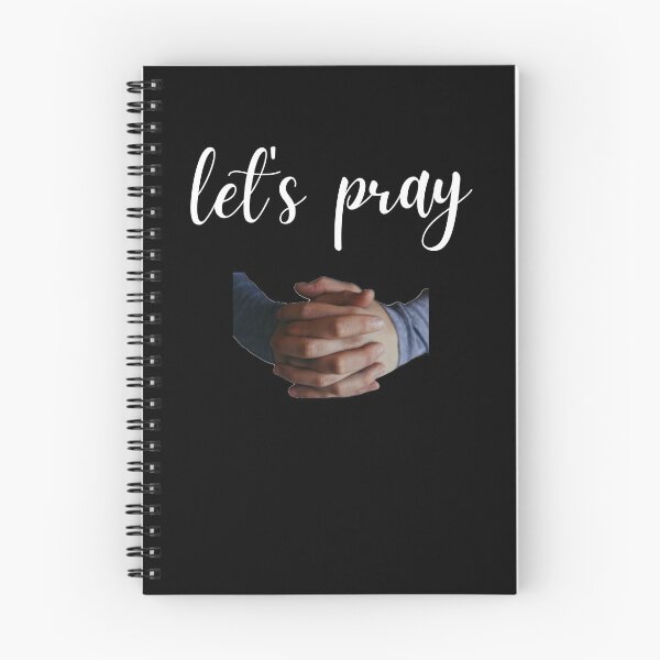 Item preview, Let's Pray (White) designed and sold by OneCherubim.
