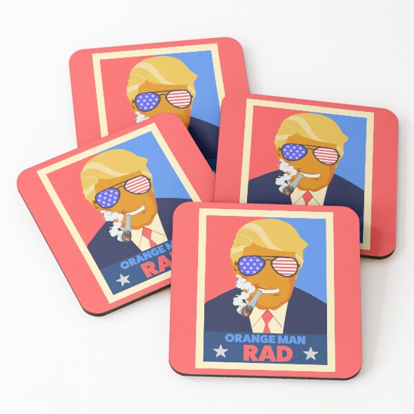 Item preview, Orange Man RAD - Trump Stickers - Funny Conservative Stickers  designed and sold by WeAreRightStore.