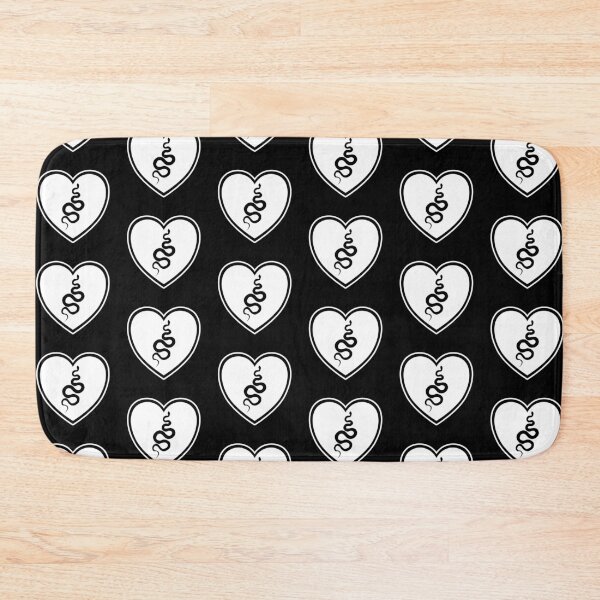 Item preview, Heart Icon with Snake Silhouette  designed and sold by dylanxh.