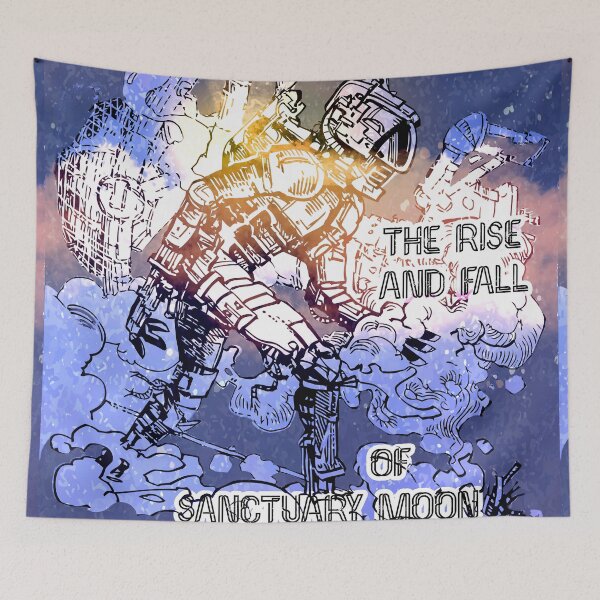 Item preview, The Rise And Fall of Sanctuary Moon designed and sold by katemargoli.
