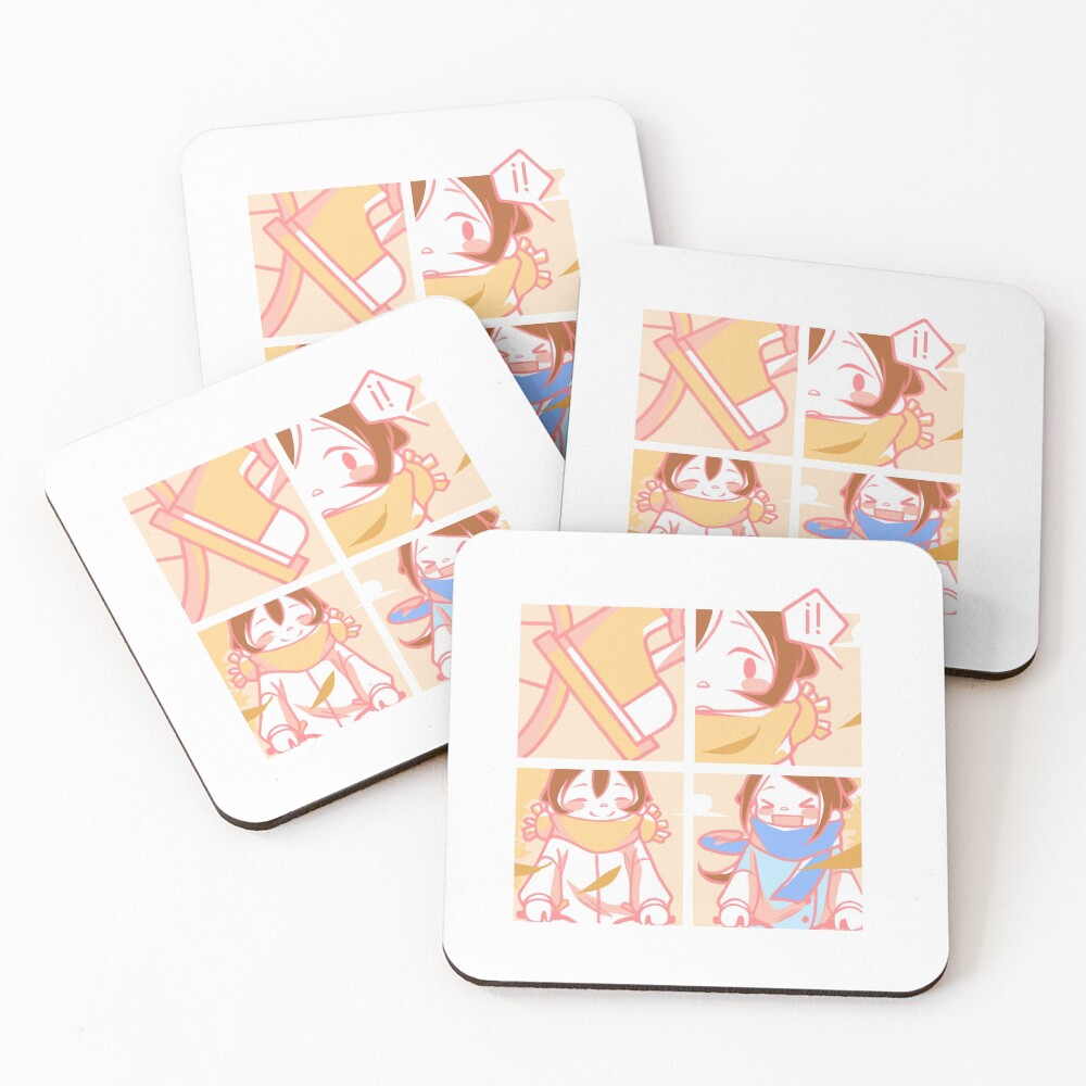 Item preview, Coasters (Set of 4) designed and sold by RikumoShop.