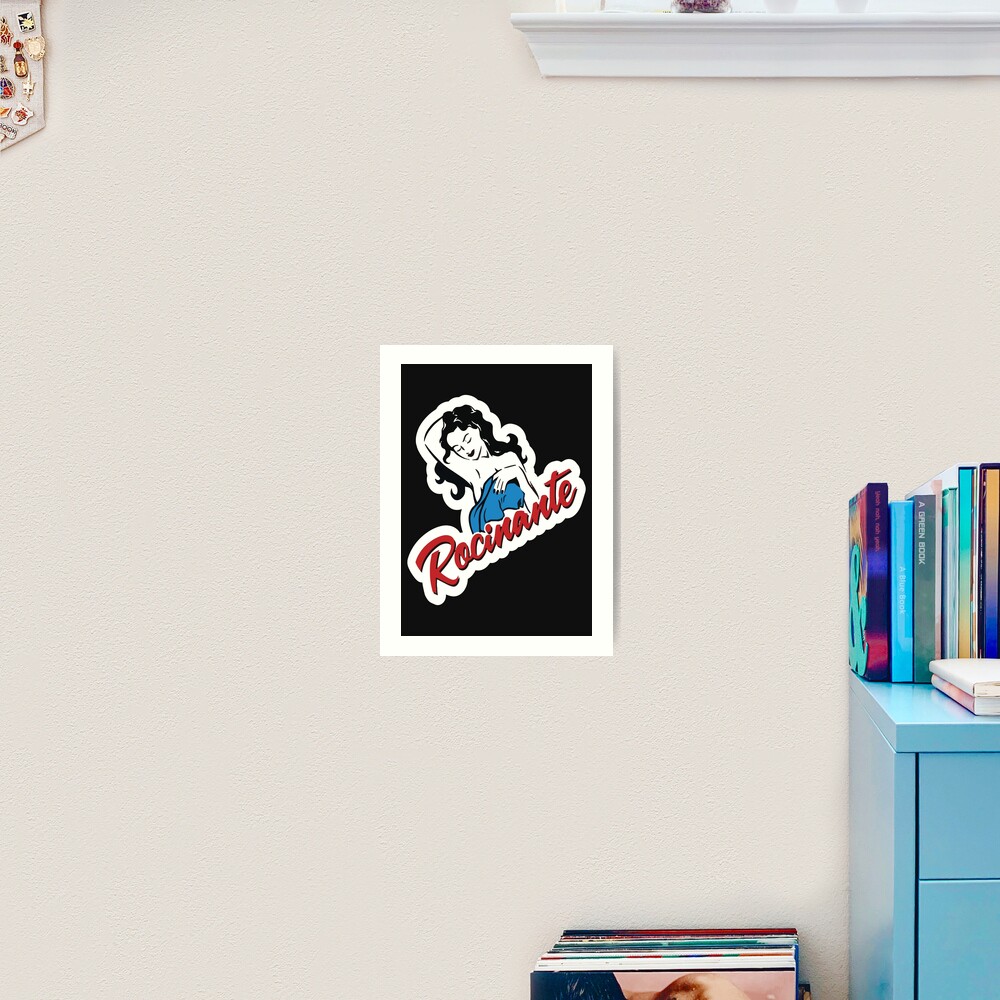 "The Rocinante Pinup Pocket Sized Fan Art " Art Print by Manga101