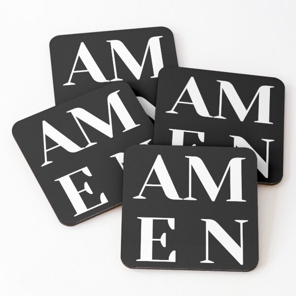 Item preview, AMEN (White) designed and sold by OneCherubim.